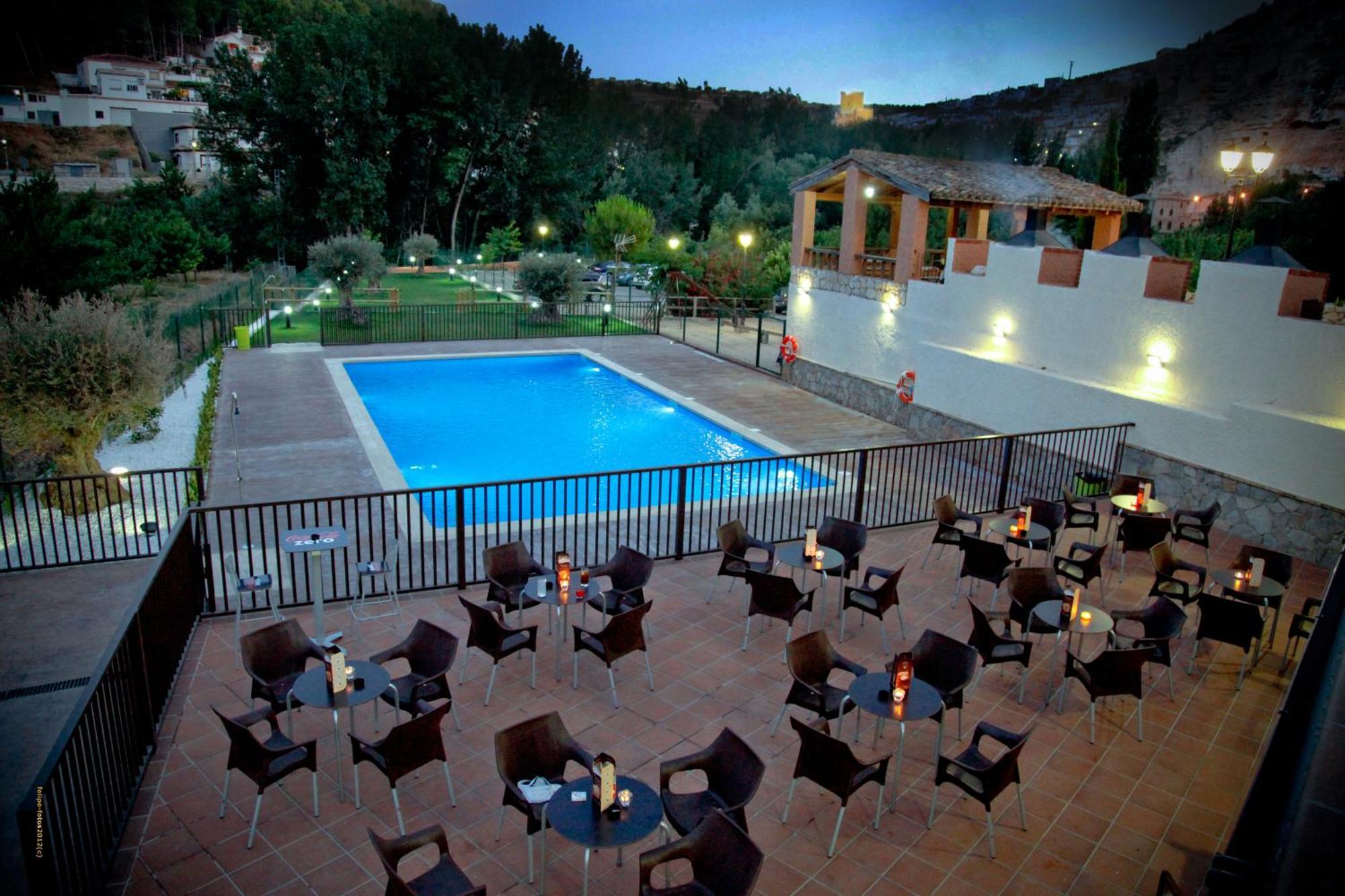 Apartamentos Berrocal Alcala del Jucar Esterno foto